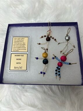 Handmade Worry Charms for Anxiety and Worrying Thoughts